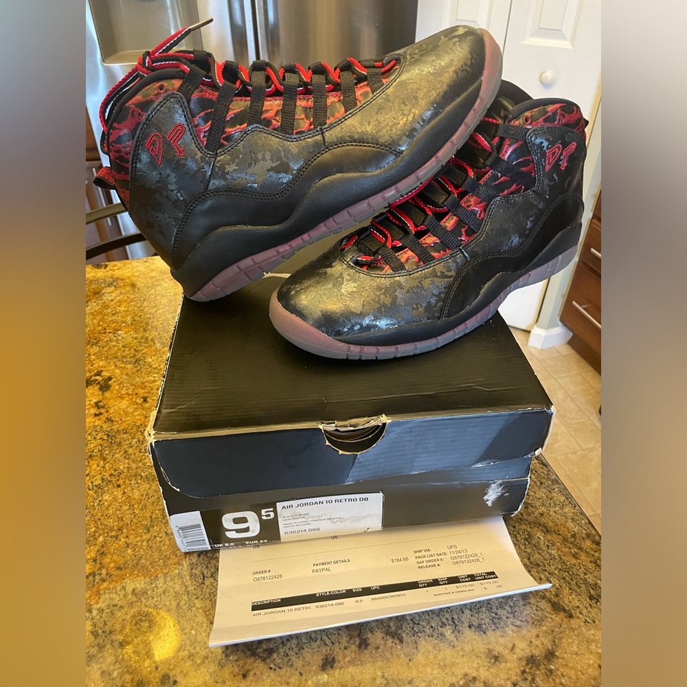 NEW MENS JORDAN 10 RETRO DOERNBECHER 636214-066 SIZE 9.5 2013 SHOES